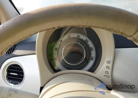 2012 Fiat 500C Lounge z USA, uszkodzony, nr VIN 3C3CFFER0CT382516